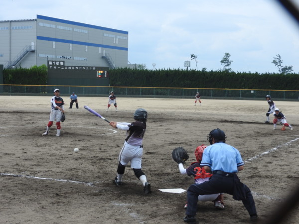 第67回石川県中学校ソフトボール大会 1回戦（西南部　対　大徳戦）